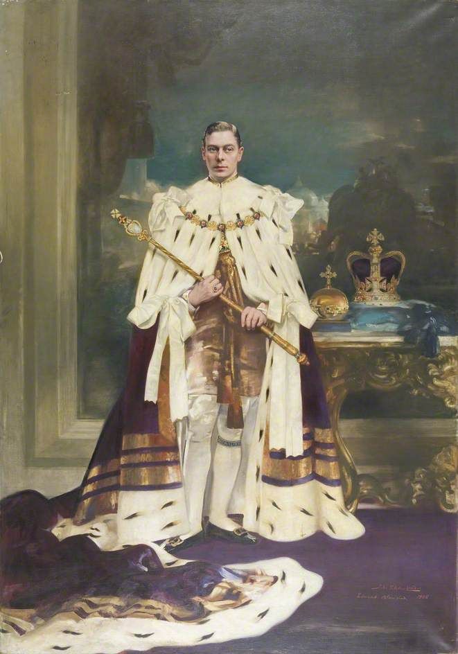 King George VI- coronation portrait